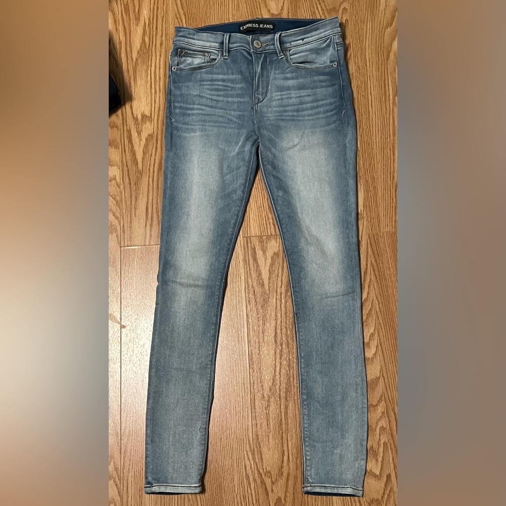 Express mid rise legging jeans